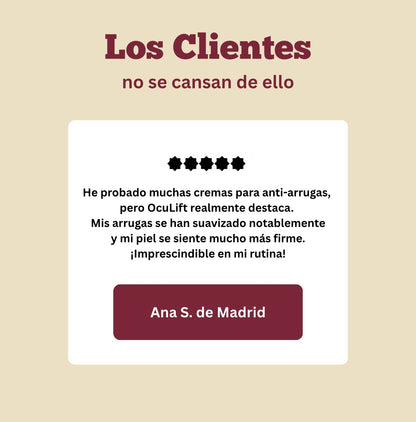 OcuLift™ - Crema Anti Arrugas